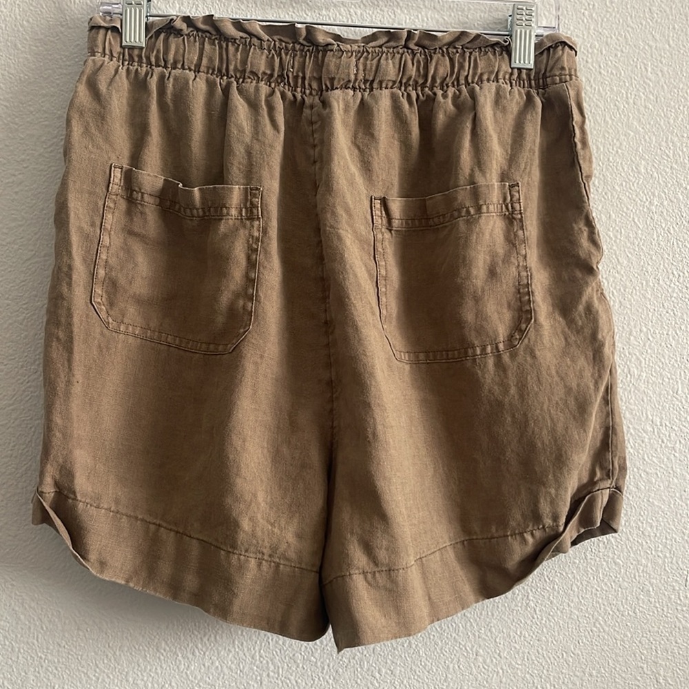 C&C California Women’s Linen Boho Shorts Size Medium - Picture 3 of 6